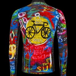 8 DAYS MEN’S LONG SLEEVE JERSEY Cycling Jersey