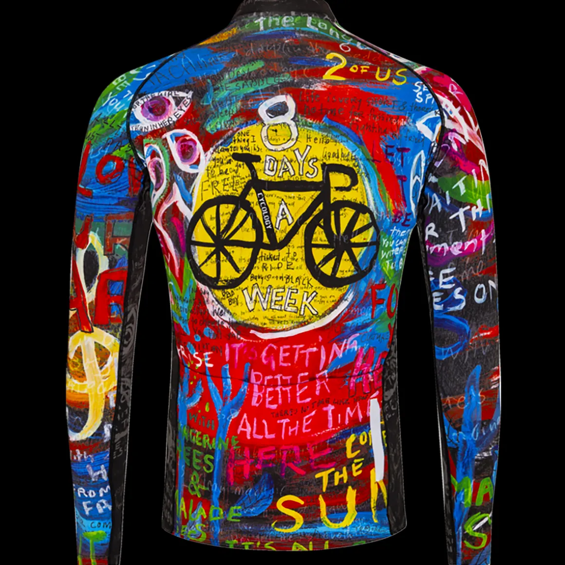 8 DAYS MEN’S LONG SLEEVE JERSEY Cycling Jersey