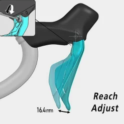 105 Di2 ST-R7170-R STI Brake/Shift Lever Combination Rear Wheel with BR-R7170 Disc Brake J-Kit Direct