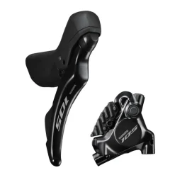 105 ST-R7120 Brake/Shift Lever Combination Double x 12-Speed with BR-R7170 Disc Brake (Front or Rear)