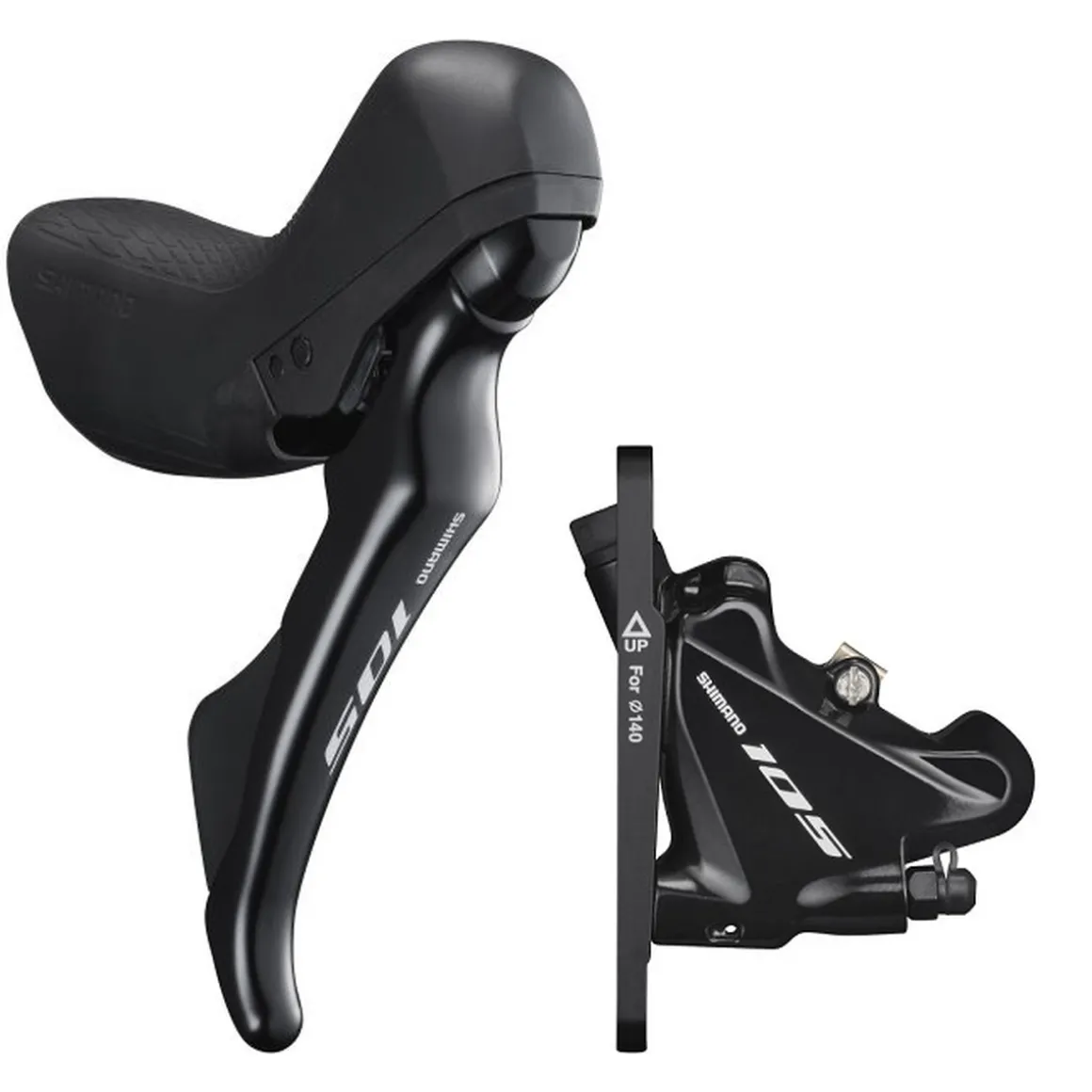 105 ST-R7020 STI Brake/Shift Lever Combination With BR-R7070 Front Disc Brake