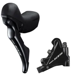 105 ST-R7020 STI Brake/Shift Lever Combination With BR-R7070 Disc Brake Rear Wheel