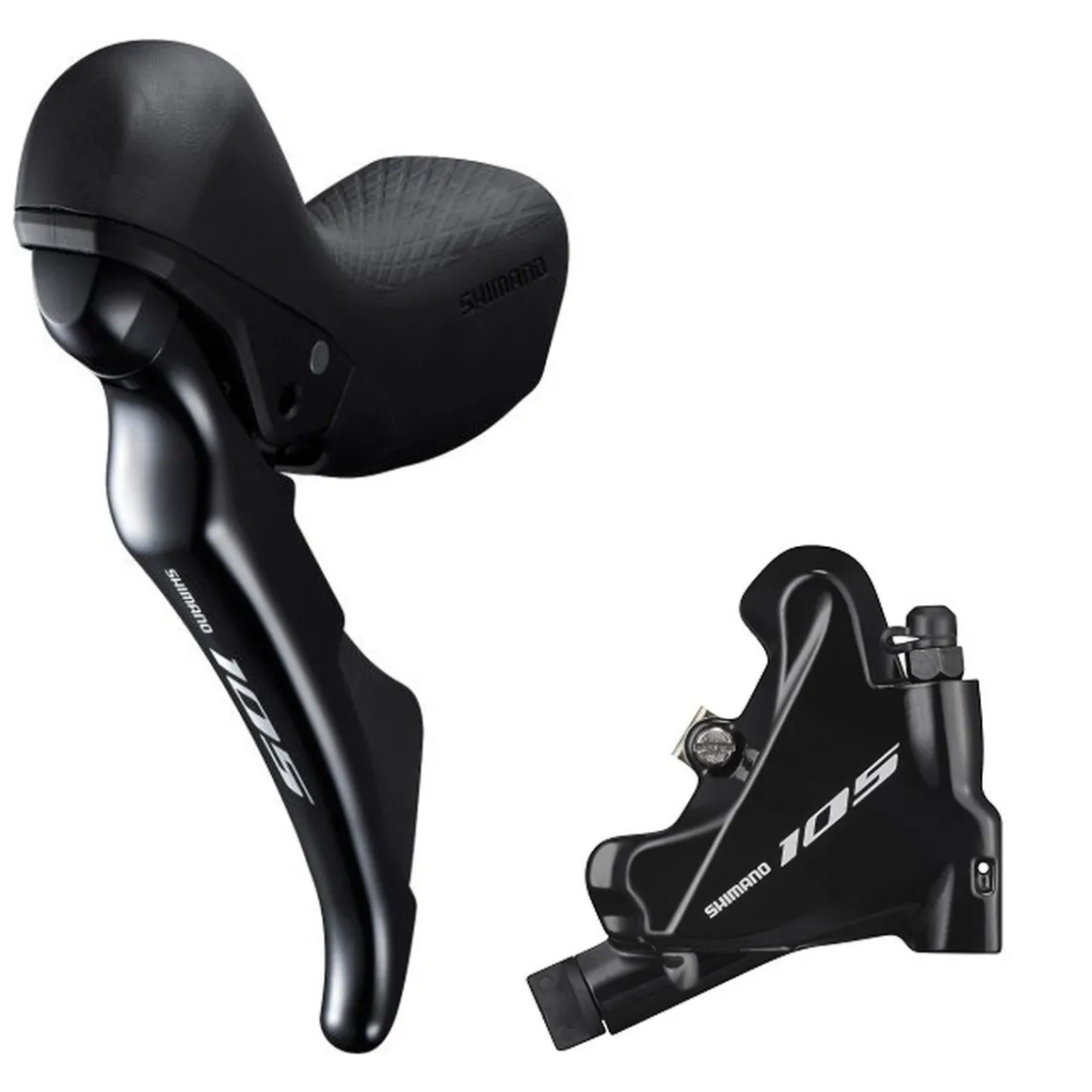 105 ST-R7020 STI Brake/Shift Lever Combination With BR-R7070 Disc Brake Rear Wheel