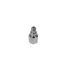 Adapter nipple with one-way valve from Schrader to Dunlop valve