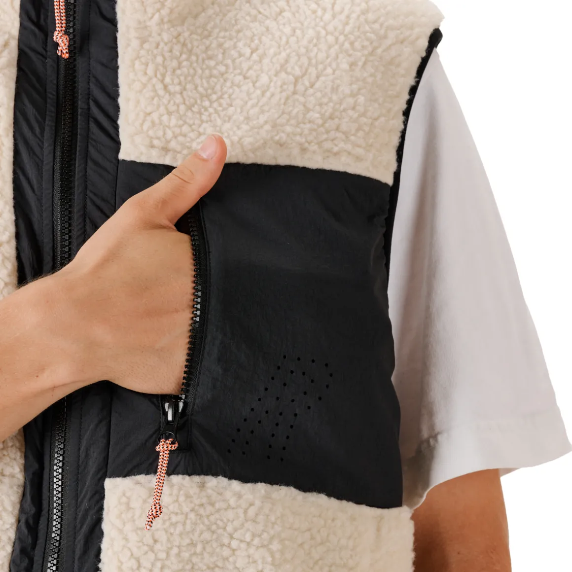 ADVENTURE sherpa fleece vest