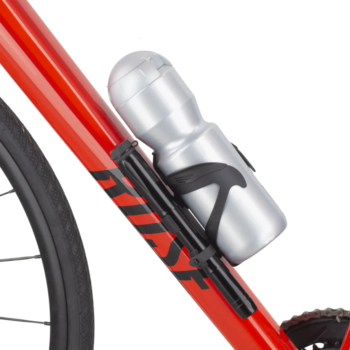airik T-FLEX Aluminium Mini Pump with Schrader/Presta Hose Connection