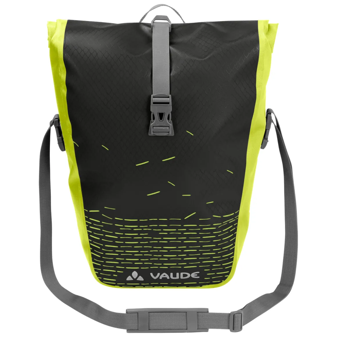 Aqua Back Print Single Pannier Bag