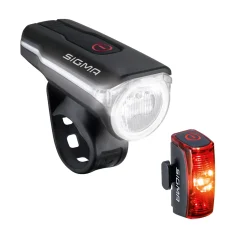 Aura 60 Front Light and Infinity Rear Bike Light Set