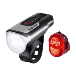 AURA 80 USB LED Front Light/NUGGET II Rear Light Set
