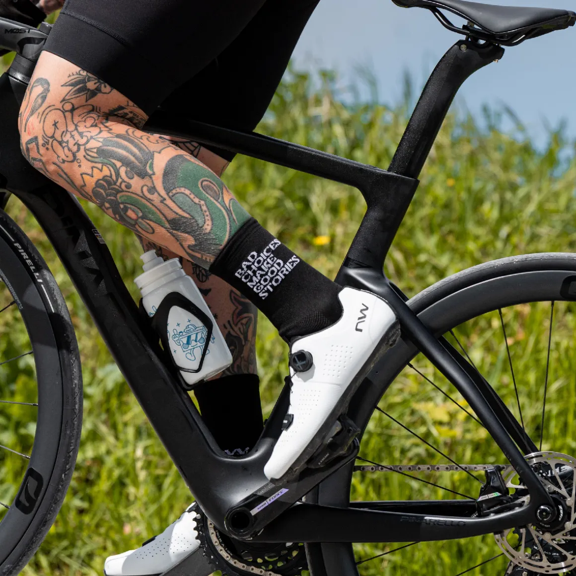 BAD CHOICES SOCK Cycling Socks