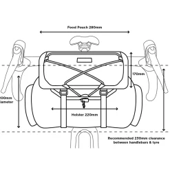 BAR BAG Large with 14L Drybag and 3L Food Pouch