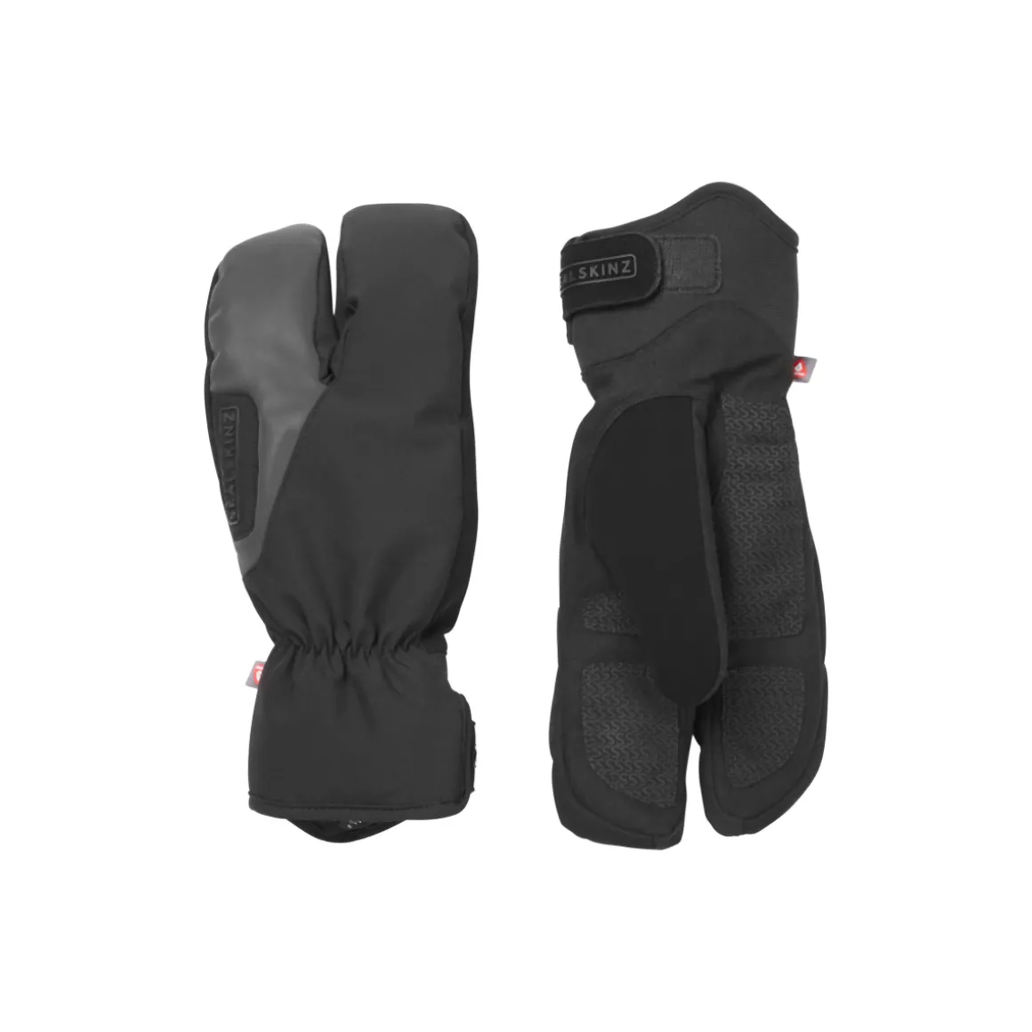 BARWICK Waterproof Extreme Cold Weather Cycle Split Finger Winter Gloves
