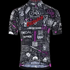 BIKE GRAFFITI MEN'S JERSEY Short-sleeved Cycling Jersey