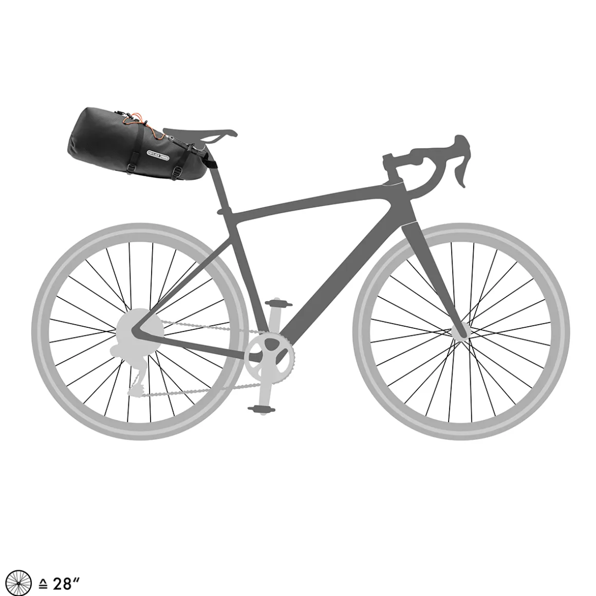 BIKE PACKING SEAT-PACK QR with QUICK RELEASE 13 L