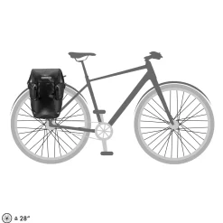 BIKE-PACKER Set Consisting of Two Panniers