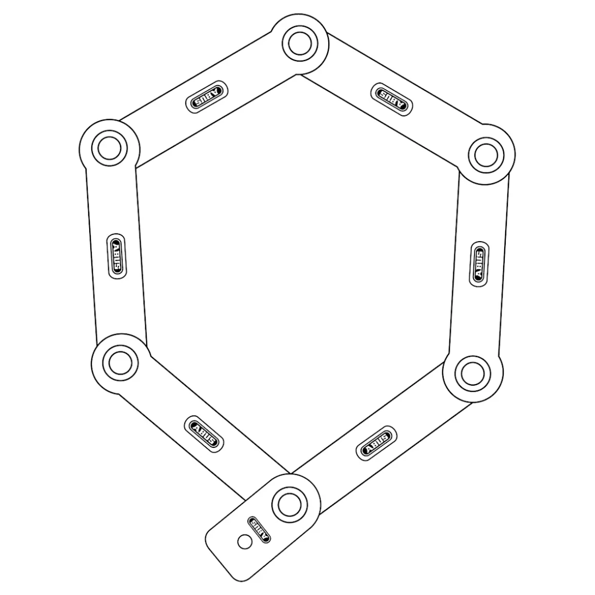 Bordo Granit™ 6500K/90 XPlus Folding Lock Twinset with SH Brackets