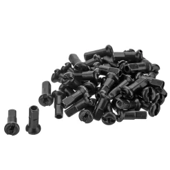Brass Spoke Nipple DT Standard Pro Lock®, black, 40 pieces
