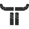 BT Orthocell® Pad Set Dropbar Padding