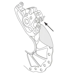 Clam Disc Brake Gap Indicator