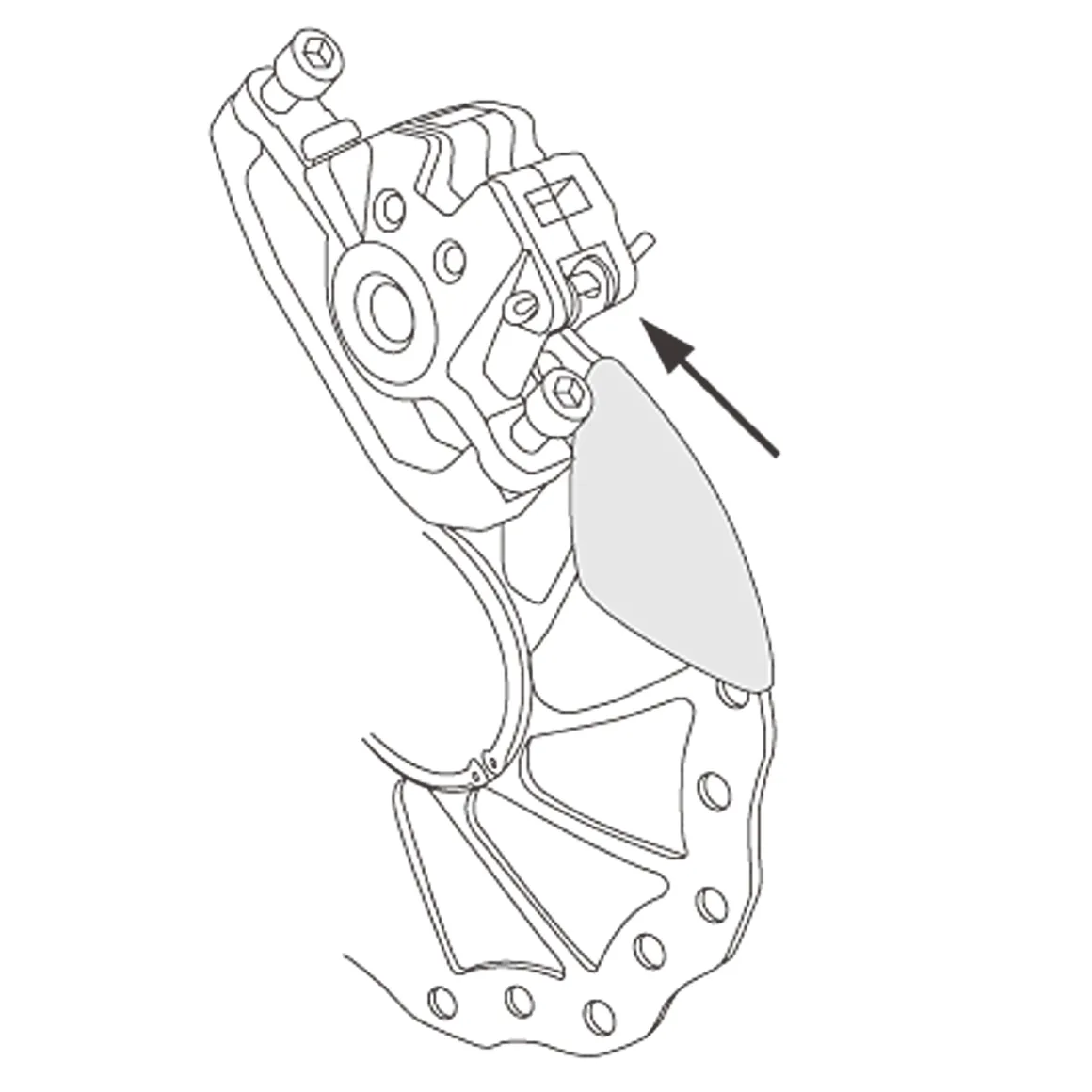 Clam Disc Brake Gap Indicator