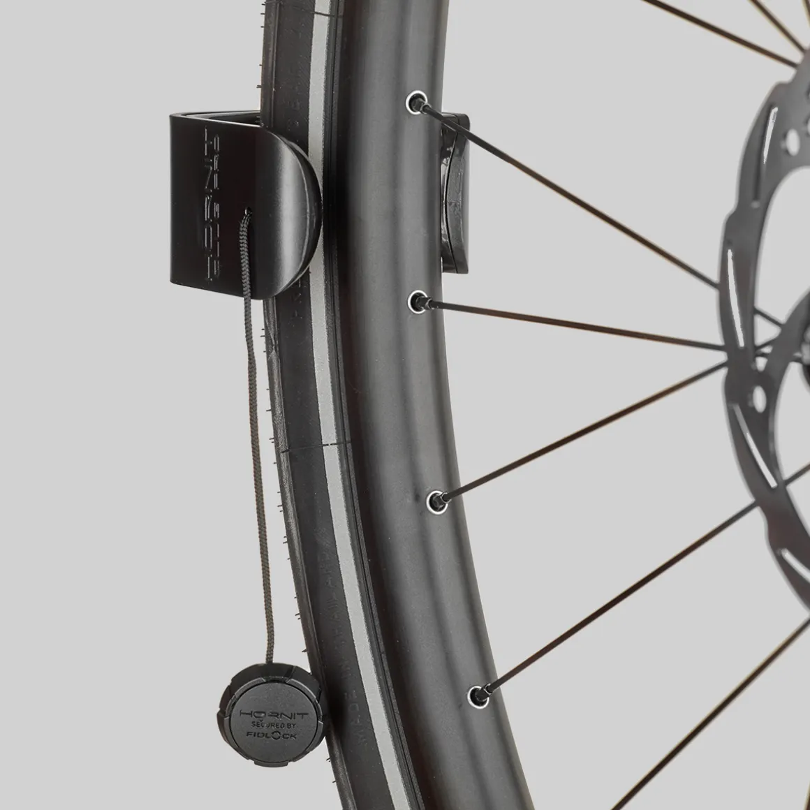 CLUG PRO HYBRID Bicycle Wall Bracket 1.3"-1.7" Secured with Fidlock