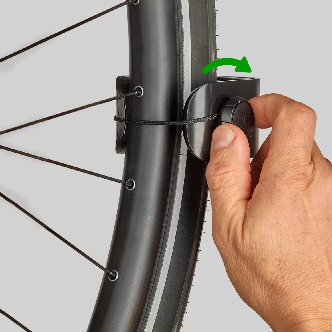 CLUG PRO HYBRID Bicycle Wall Bracket 1.3"-1.7" Secured with Fidlock