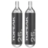 CO2 Cartridges 25 g threaded, Set of 2