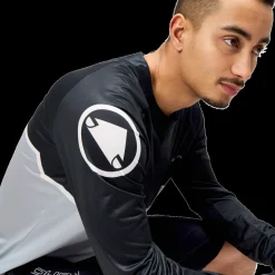 CORE PRINTED L/S TEE Long-sleeved MTB Jersey