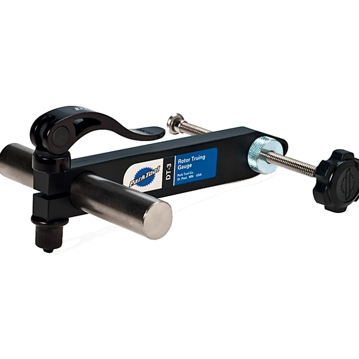 DT-3 rotor truing gauge for wheel truing stands