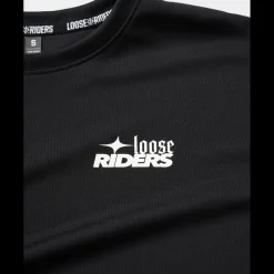 ESSENTIALS BLACK Long Sleeve MTB Shirt