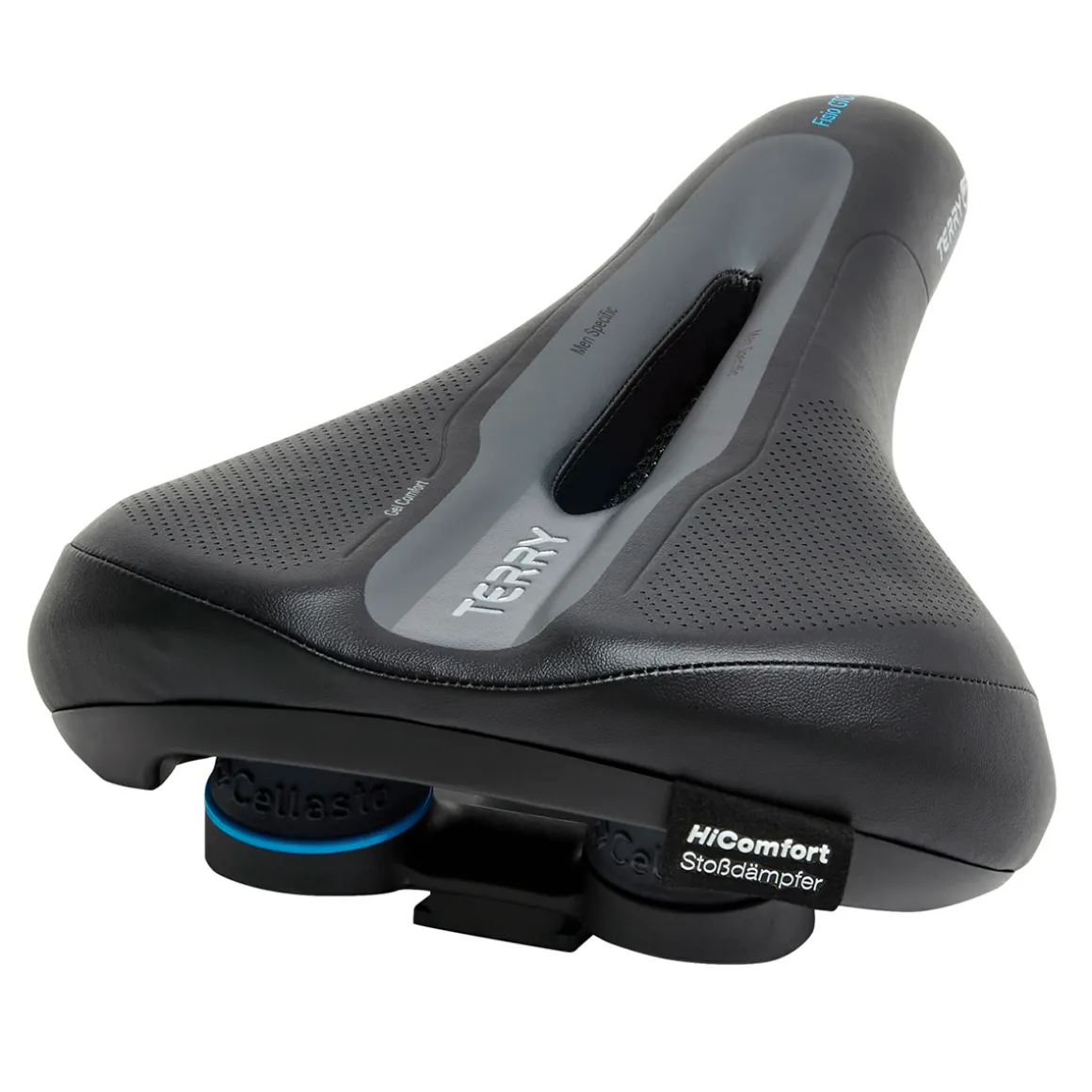 Fisio GTC Gel Max Men's Touring Comfort Saddle