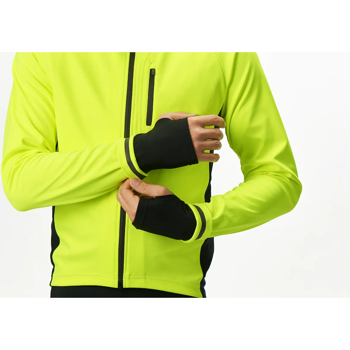 FLUO Thermo Wind Jacket for Cycling