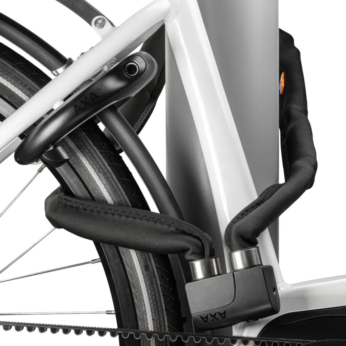 Foldable 8-130 Folding Lock, incl. Frame Bracket