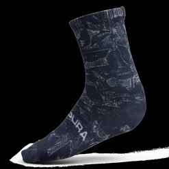 GRID FLORAL LTD PRINT SOCK Cycling Socks