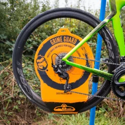 Grime Guard Wheel Cover with Tray Cleaning Aid