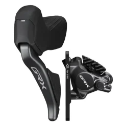 GRX Di2 ST-RX825-L Brake/Shift Lever Combination Front Wheel with BR-RX820 Disc Brake, J-Kit Direct