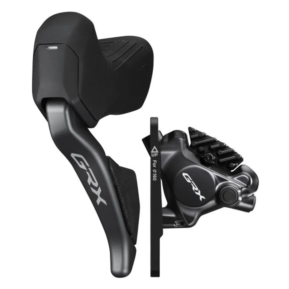 GRX Di2 ST-RX825-L Brake/Shift Lever Combination Front Wheel with BR-RX820 Disc Brake, J-Kit Direct