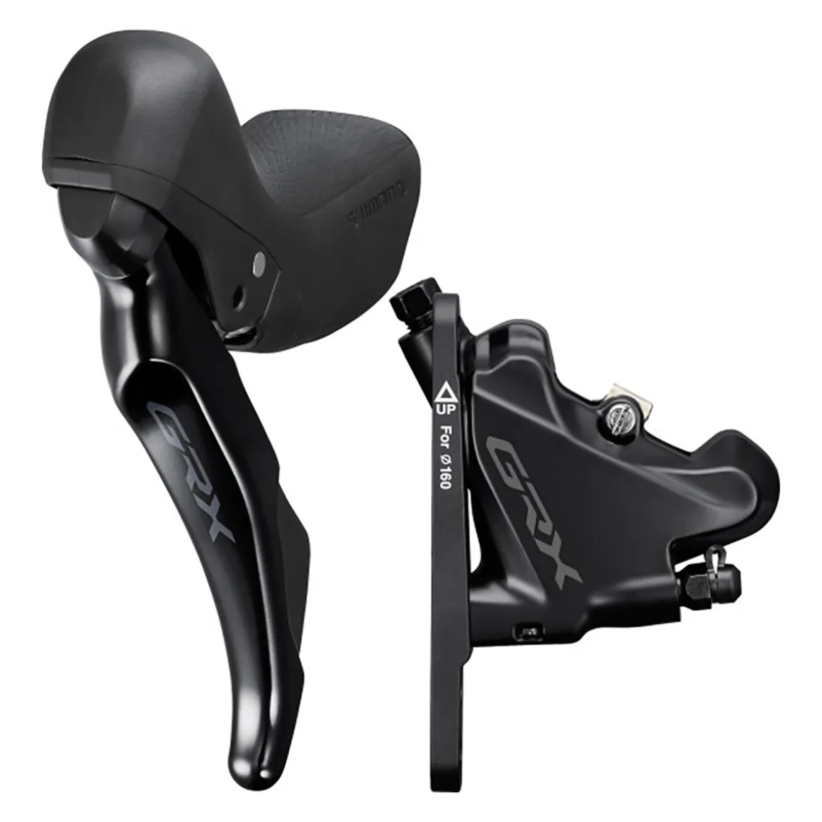 GRX ST-RX400 Brake/Shift Lever Combination 2x10 Speed with BR-RX400 Disc Brake Caliper (Front or Rear)