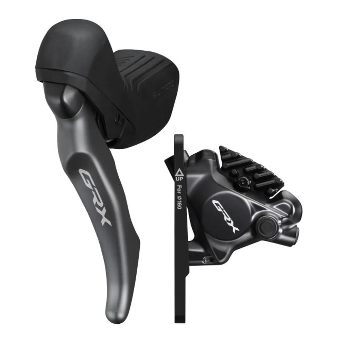 GRX ST-RX820 Brake/Shift Lever Combination Double x 12-Speed with BR-RX820 Disc Brake (Front or Rear)