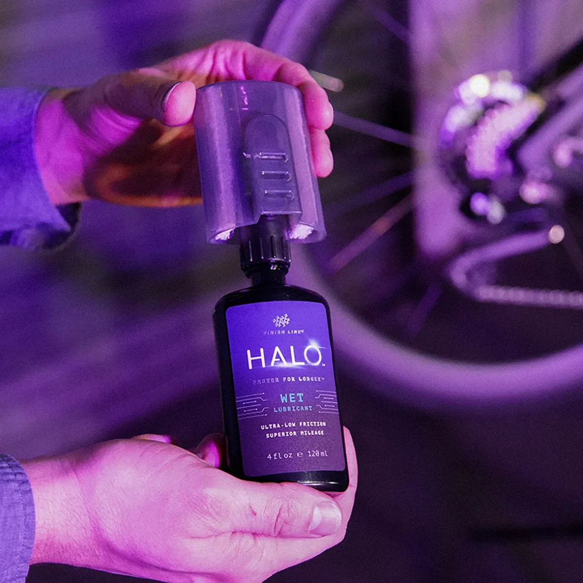 HALO Wet Lube Chain Oil