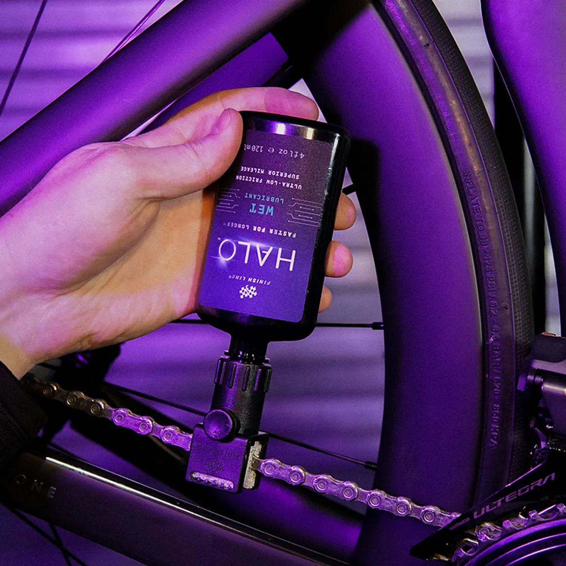 HALO Wet Lube Chain Oil