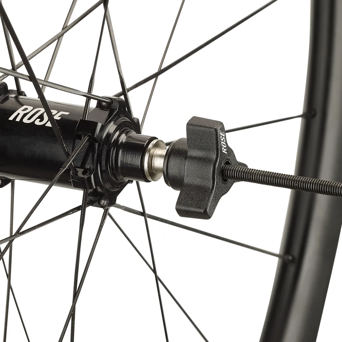 Hollow Axle Adapter for Truing Stand Hub Clamp
