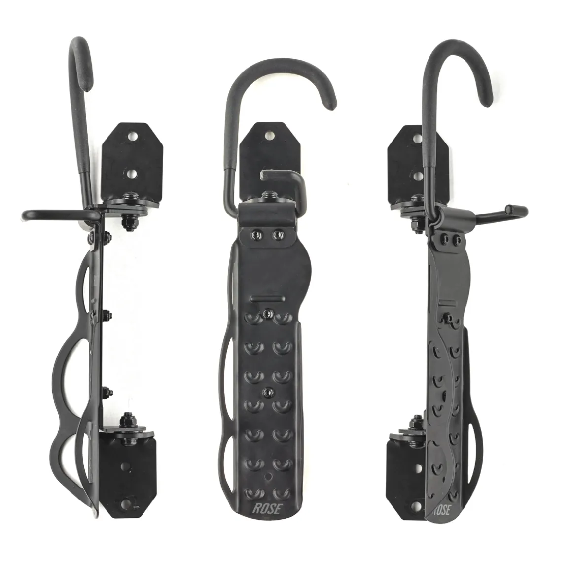 Hook-In Vario Wall Mount Bike Rack Foldable and Swivelling
