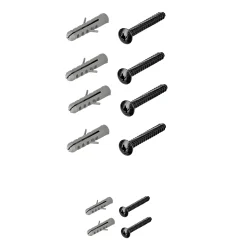 Hook-In Vario Wall Mount Bike Rack Foldable and Swivelling