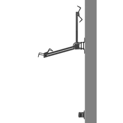Hook-In Vario XL Wall Mount Bike Rack Foldable and Swivelling