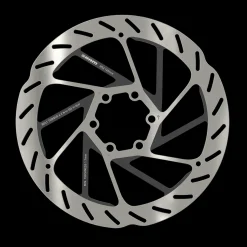 HS2 Rounded 6-hole Brake Disc, incl. Steel Mounting Bolts