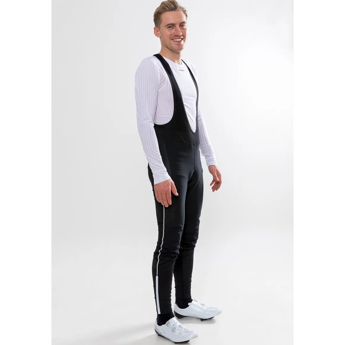 IDEAL PRO WIND BIB TIGHTS PAD M Thermal Bib Tights
