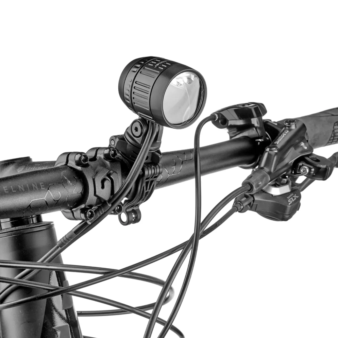 IQ-XM Speed Battery-Powered Front Light with High Beam Function