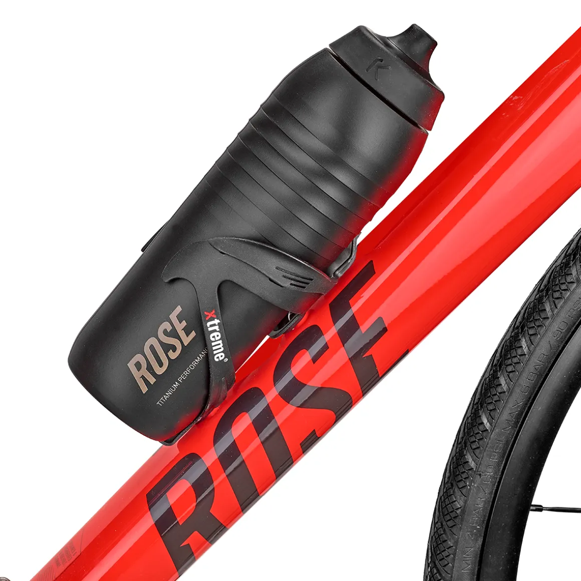 KEEGO Dark Matter Cycle Titanium Elastic Drinks Bottle