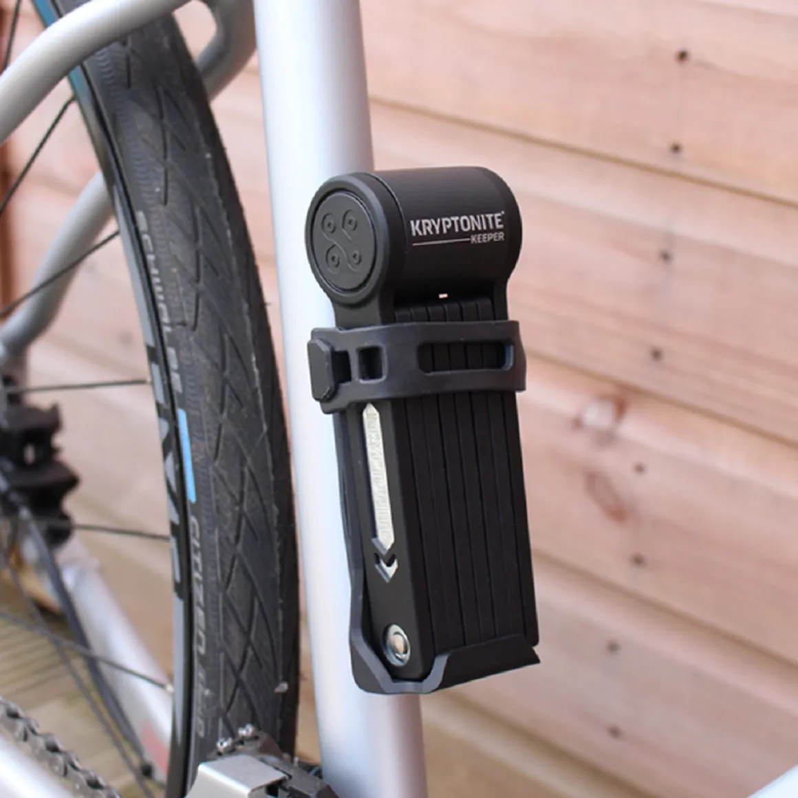 Keeper Mini Folding Lock 80 cm incl. Frame Holder